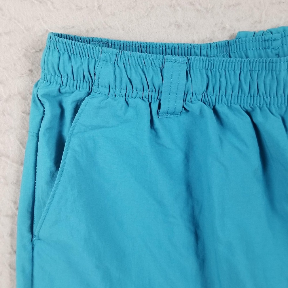 Columbia Shorts Mens Large Blue Swim Trunks Quick Dry Elastic Waist Outdoor fish - Picture 2 of 16